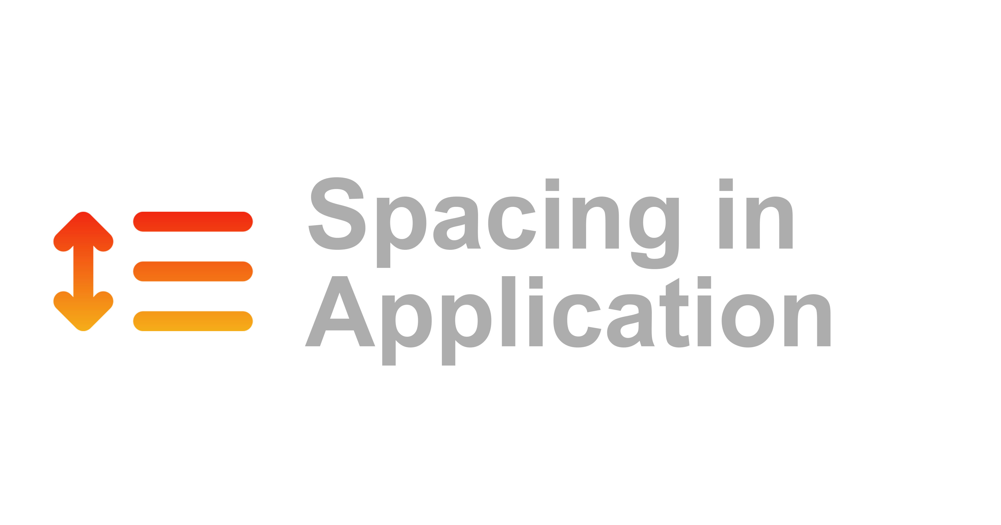 Spacing trong mobile app